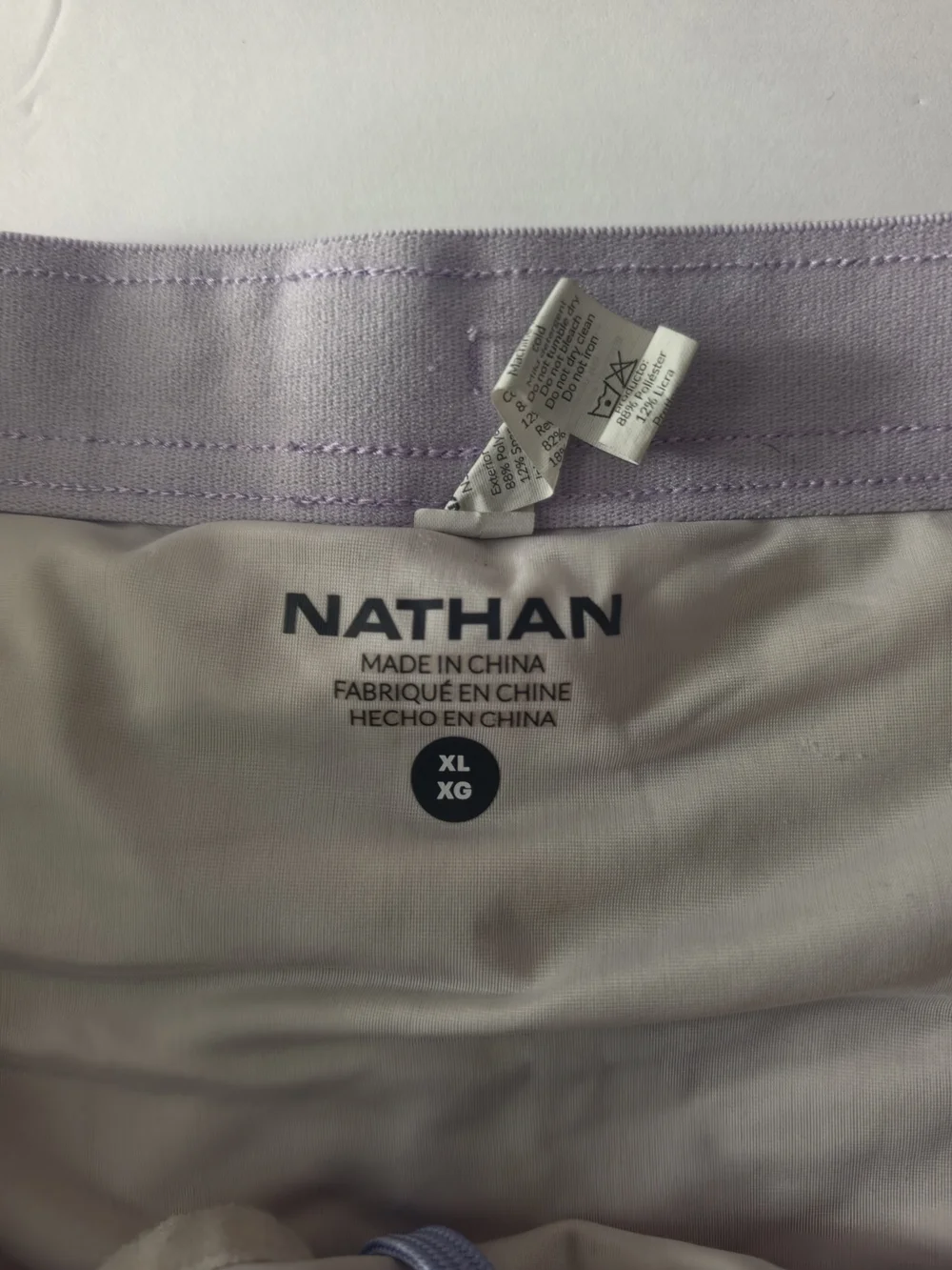 Natan Women's Light Lavender Athletic Shorts